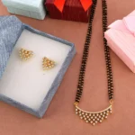 Eternal Radiance Mangalsutra with Chain with Earrings