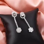 CZ Dangler Earrings For Women - Image 3