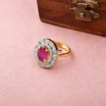 Scarlet Spark Diamond Ring - Image 3