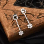 CZ Dangler Earrings For Women - Image 2