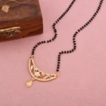 Blush Brilliance Mangalsutra - Image 2