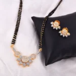 Radiant Aura Mangalsutra Set with Chain - Image 3